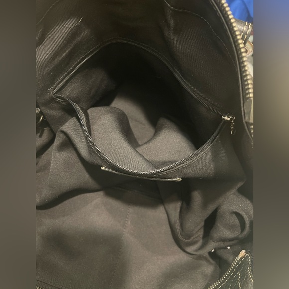 COACH Vintage Black Pebble Leather Shoulder Bag BEAUTIFUL CONDITION! - Picture 6 of 7